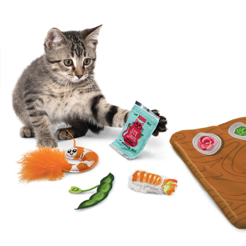 Kong - Pull- A-Partz - Sushi Cat Toy