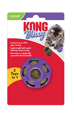 Kong - Blissy Moon Ball w/ Catnip