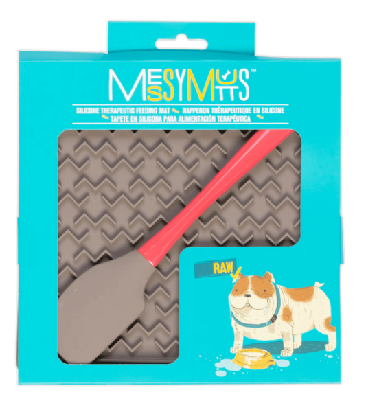 Messy Mutts - Silicone Feeding Mat With Spatula