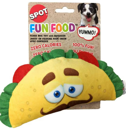 Spot - Fun Food - Taco Dog Toy