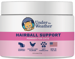 Under The Weather - Hairball Support Powder For Cats